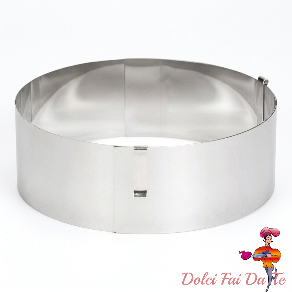 Patisse Adjustable Baking Frame Round 13-31cm - Dolci Fai Da Te