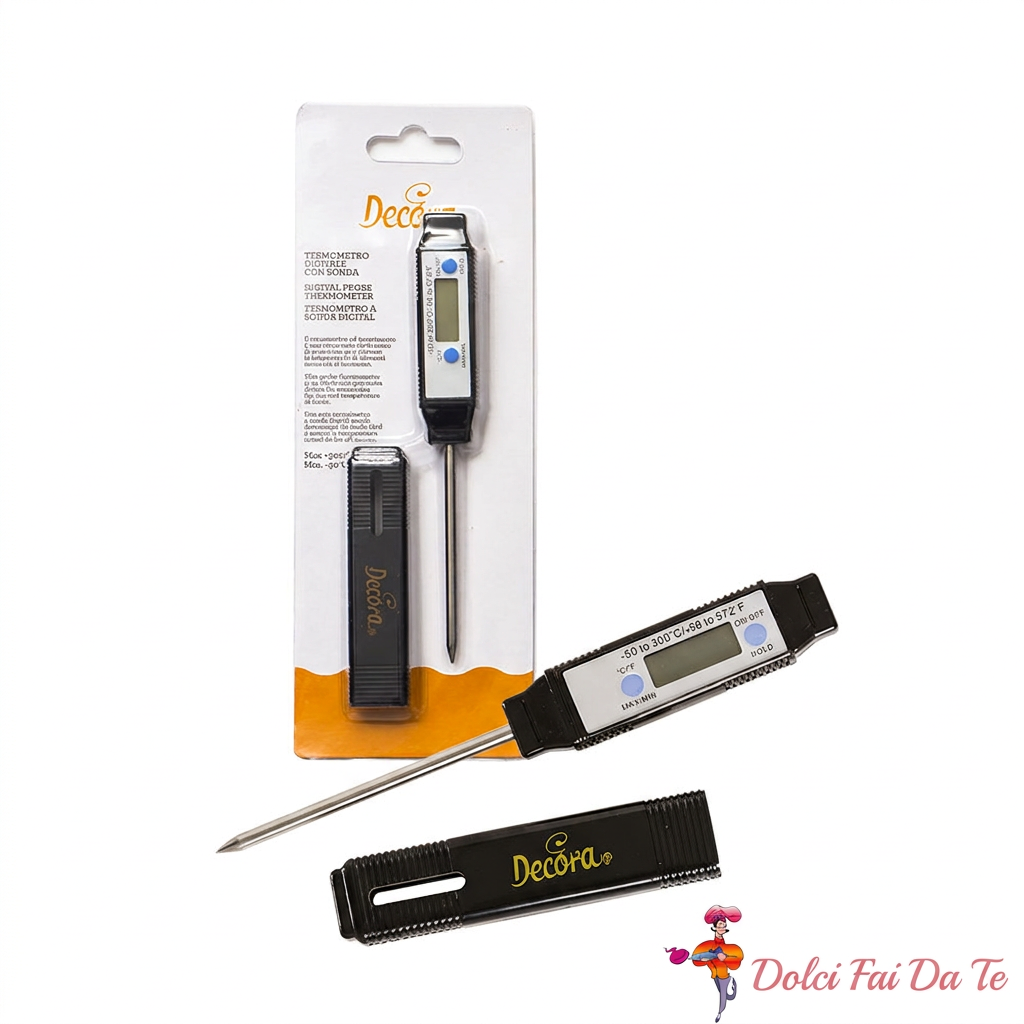 Decora Termometro Digitale con Sonda - Dolci Fai Da Te